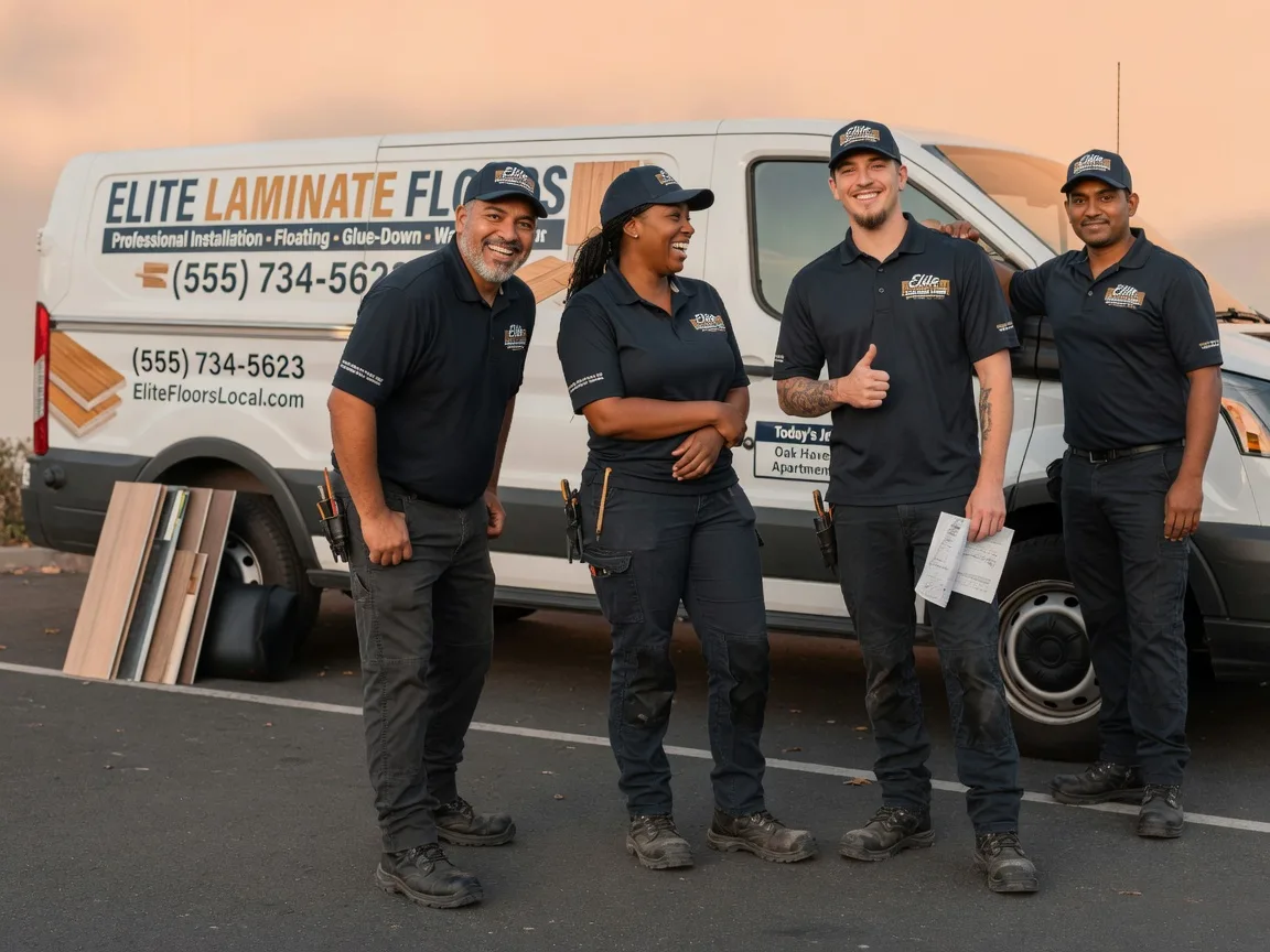 Laminate flooring installation company in Gravity, IA